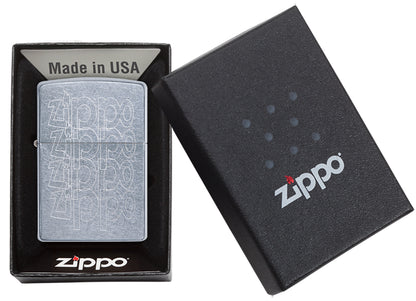 Zippo zapalovač 25504 Logo Variation