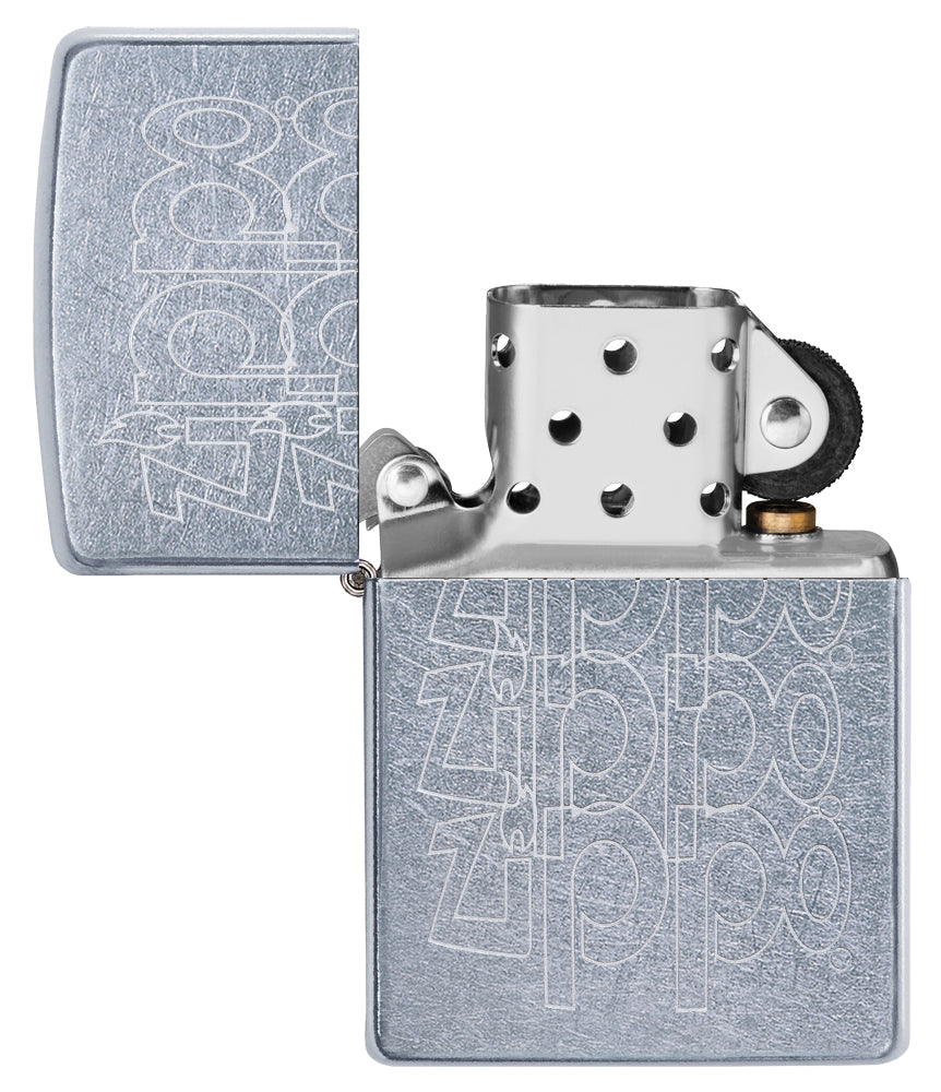 Zippo zapalovač 25504 Logo Variation