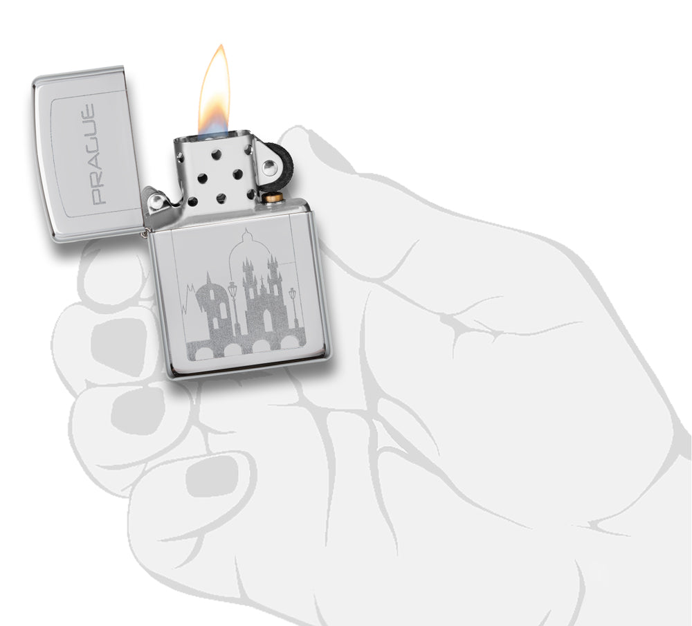 Zippo zapalovač 22055 Prague Design