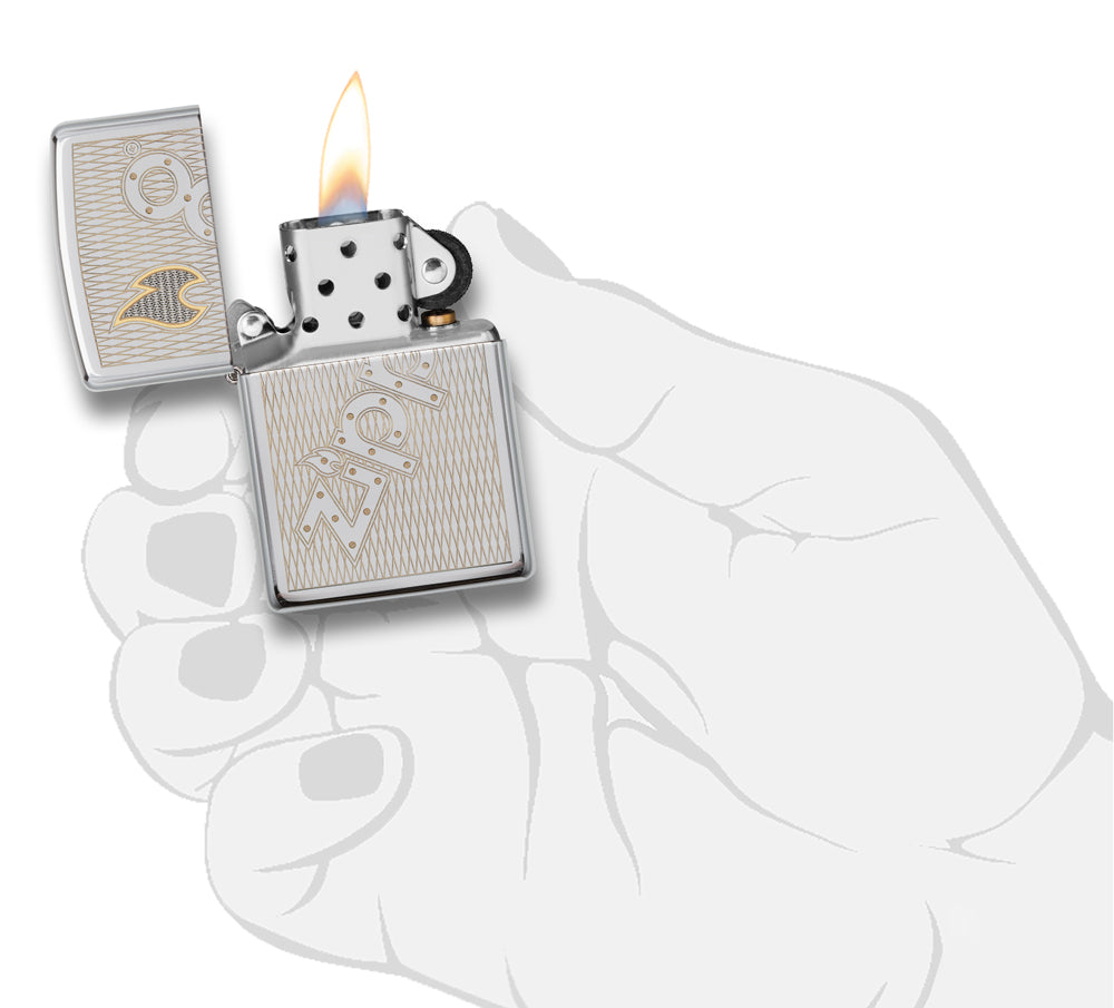 Zippo zapalovač 22059 Zippo Bolted