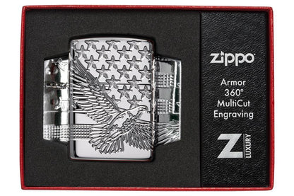 Zippo zapalovač 22067 Patriotic Design