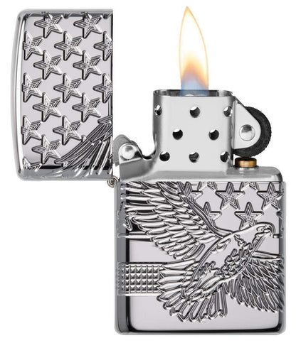 Zippo zapalovač 22067 Patriotic Design