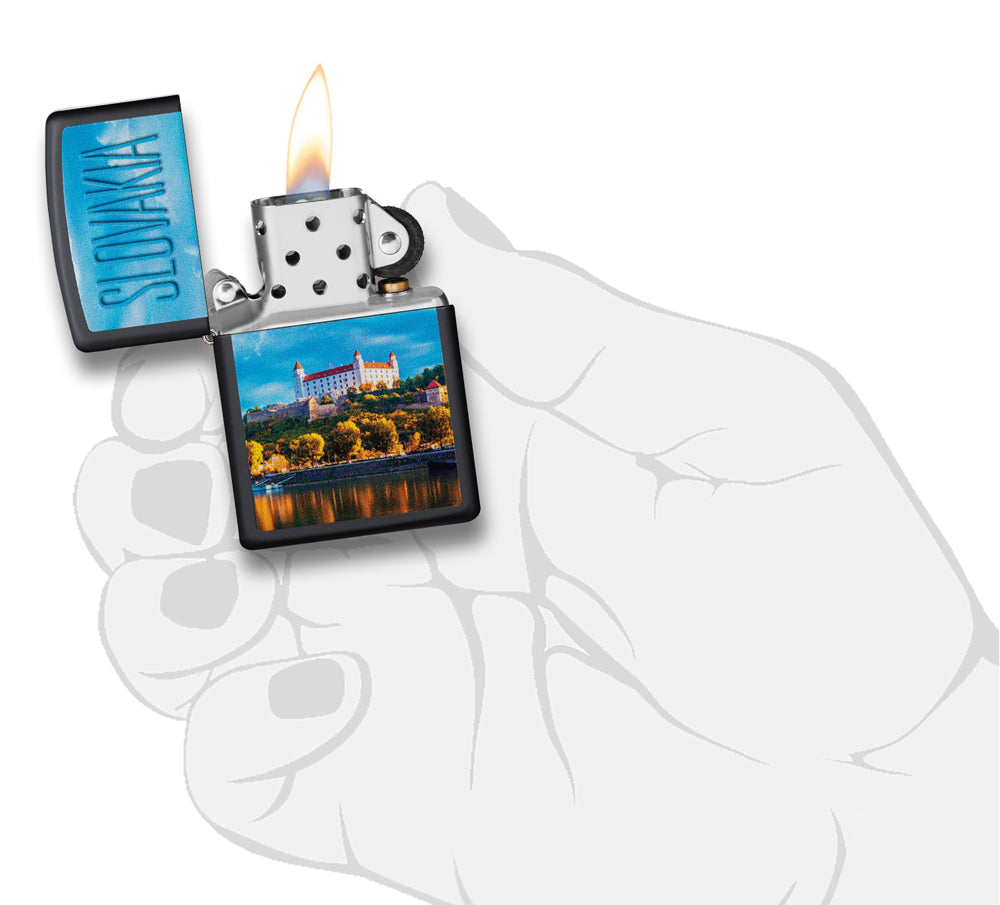 Zippo zapalovač 26866 Slovakia Castle Design