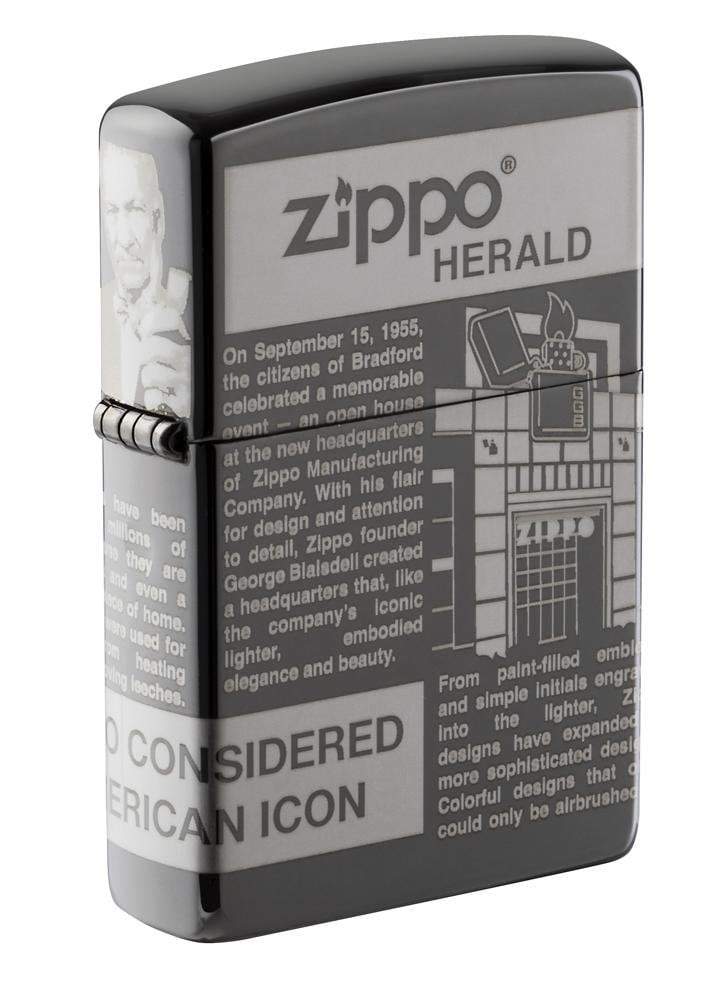 Zippo zapalovač 25528 Zippo Newsprint Design