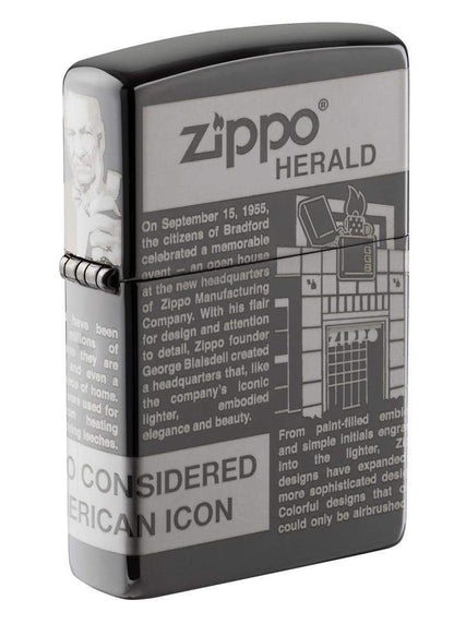 Zippo zapalovač 25528 Zippo Newsprint Design