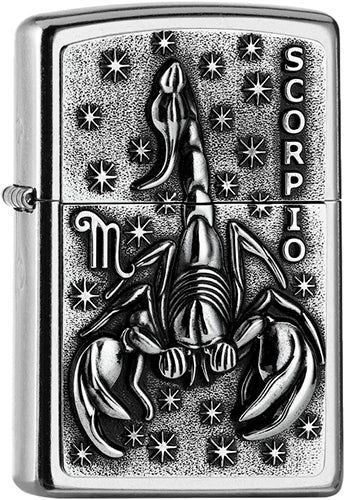 Zippo zapalovač 25546 Scorpio Zodiac Emblem