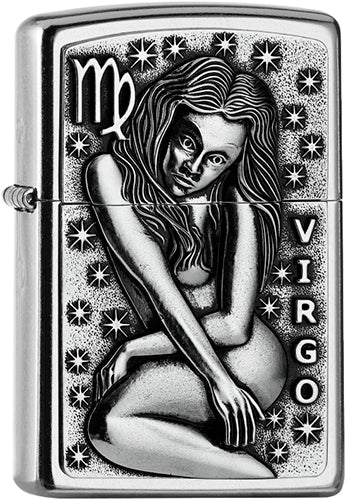 Zippo zapalovač 25547 Virgo Zodiac Emblem