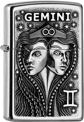 Zippo zapalovač 25551 Gemini Zodiac Emblem