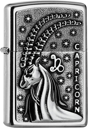 Zippo zapalovač 25554 Capricorn Zodiac Emblem