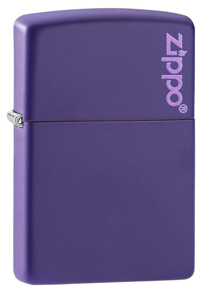 Zippo zapalovač 26097 Purple Matte Zippo Logo