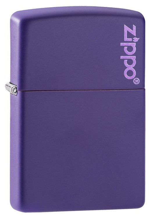 Zippo zapalovač 26097 Purple Matte Zippo Logo