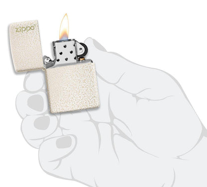 Zippo zapalovač 26906 Mercury Glass Zippo Logo