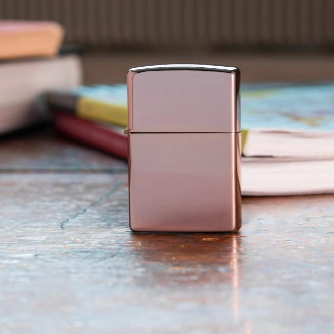 Zippo zapalovač 26907 High Polish Rose Gold