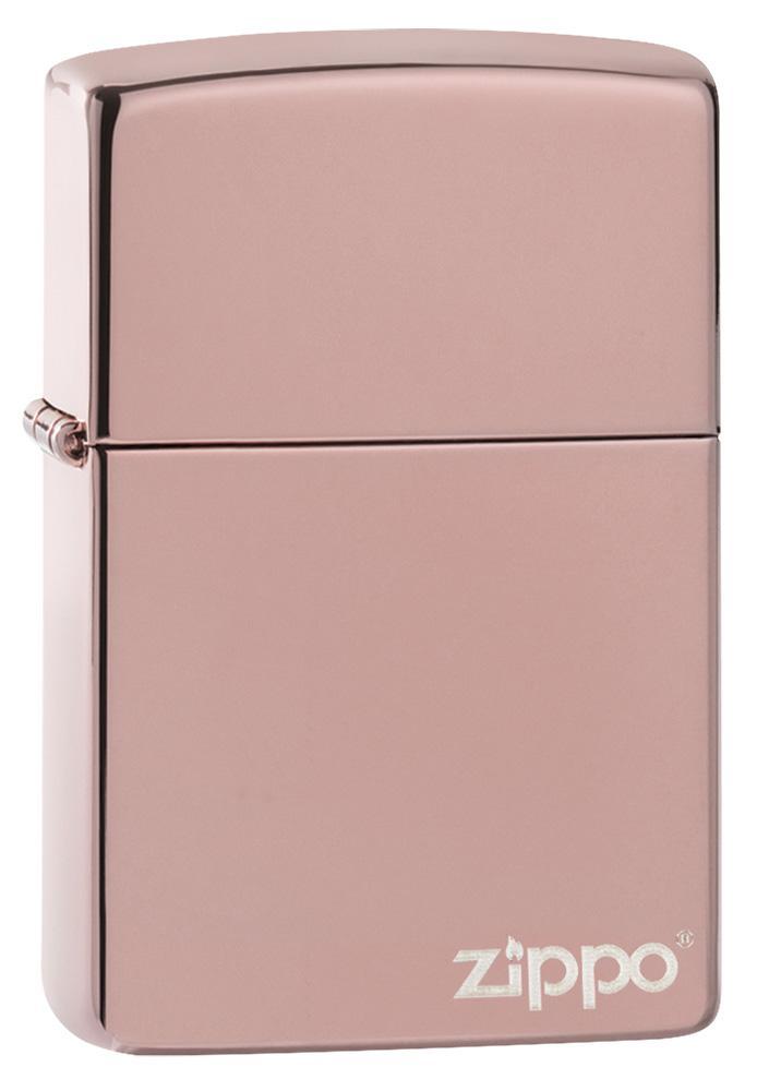 Zippo zapalovač 26908 High Polish Rose Gold Zippo Logo