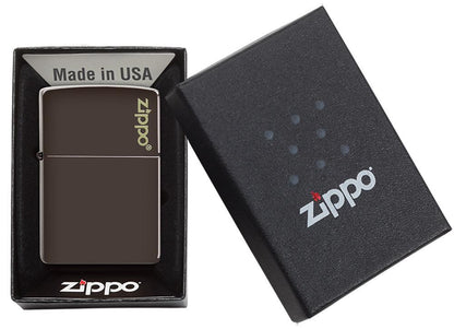 Zippo zapalovač 26911 Brown Zippo Logo