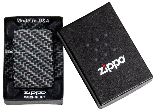 Zippo zapalovač 26943 Carbon Fiber Design