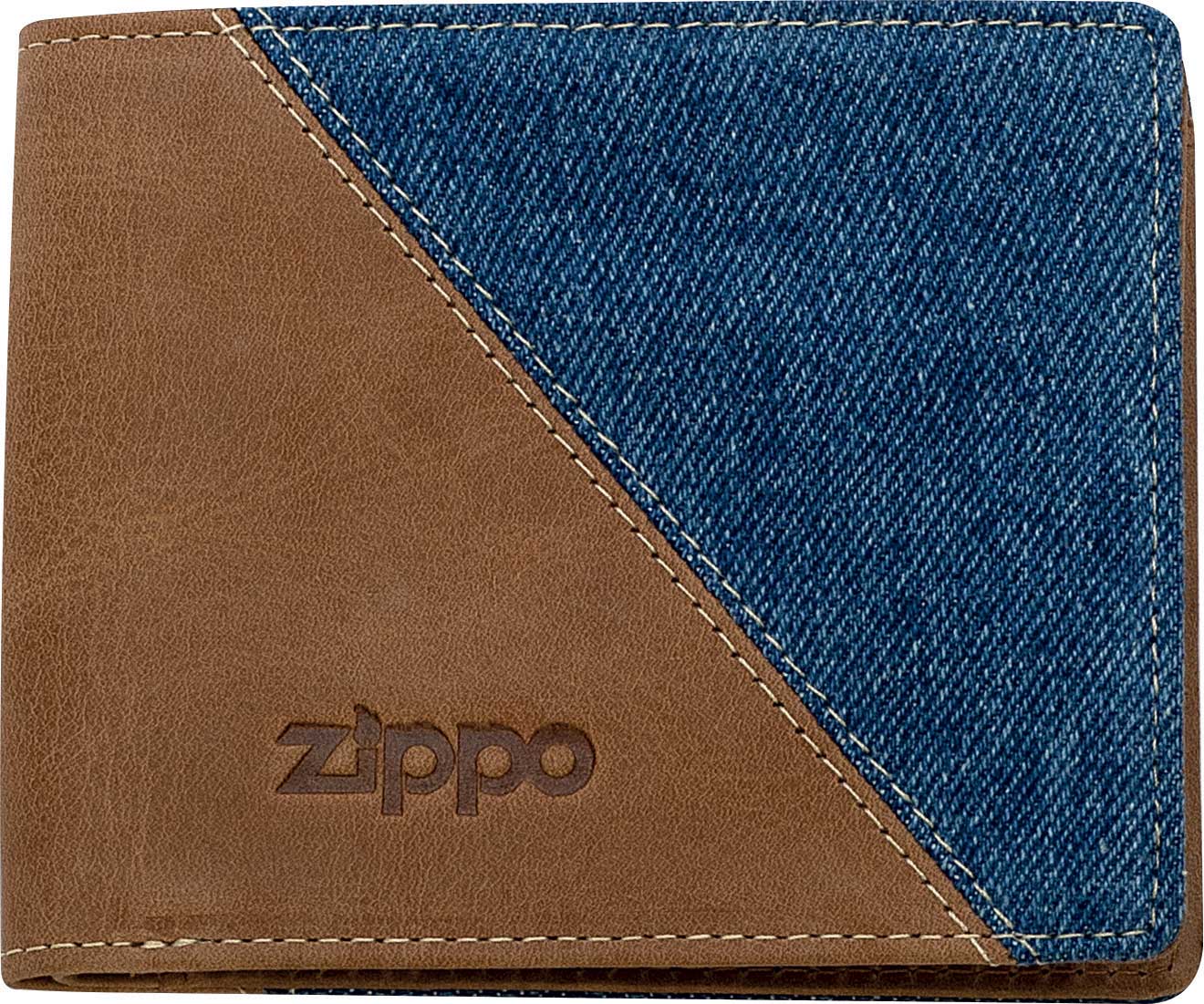 44156 Kožená peněženka Zippo