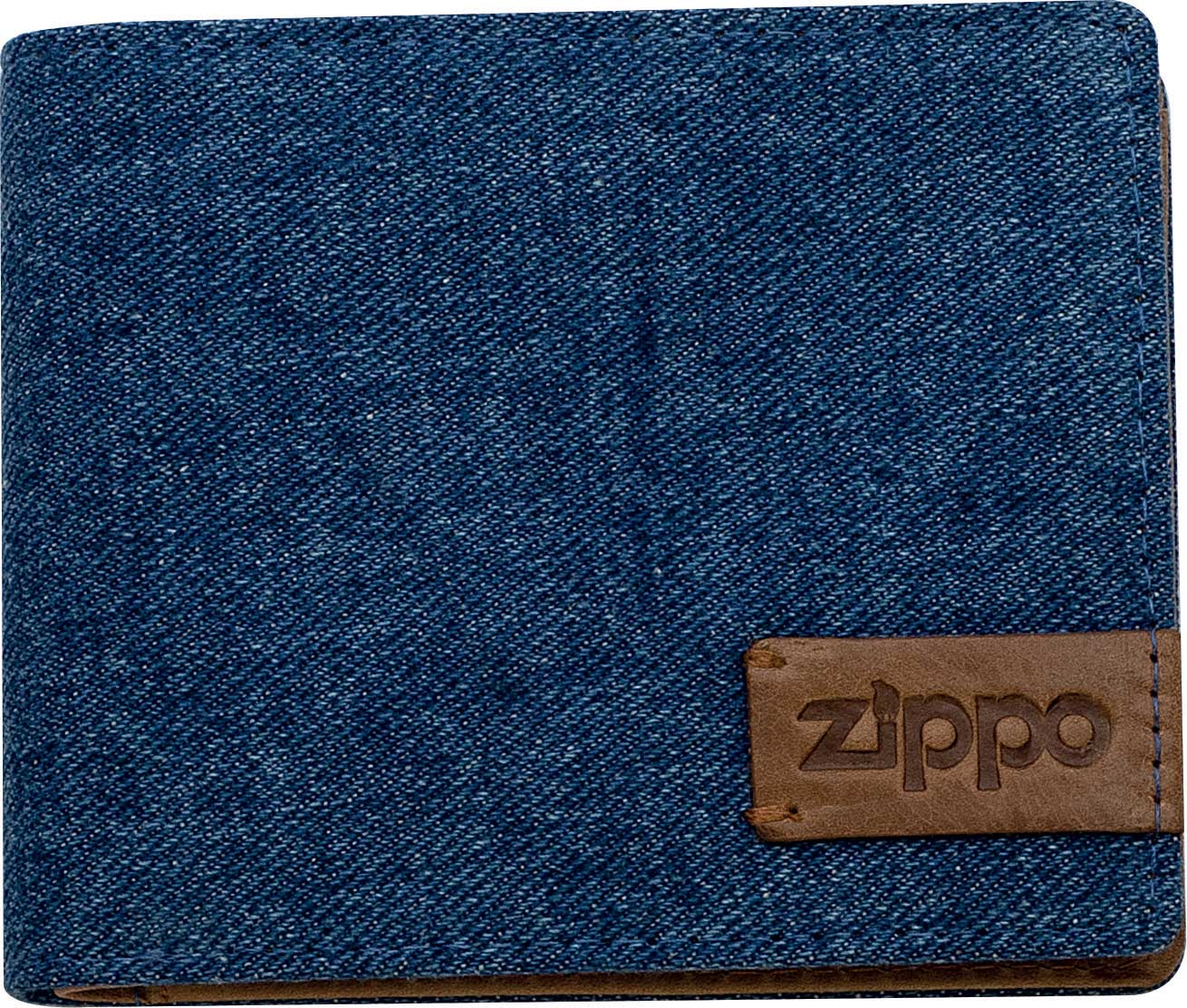 44158 Kožená peněženka Zippo