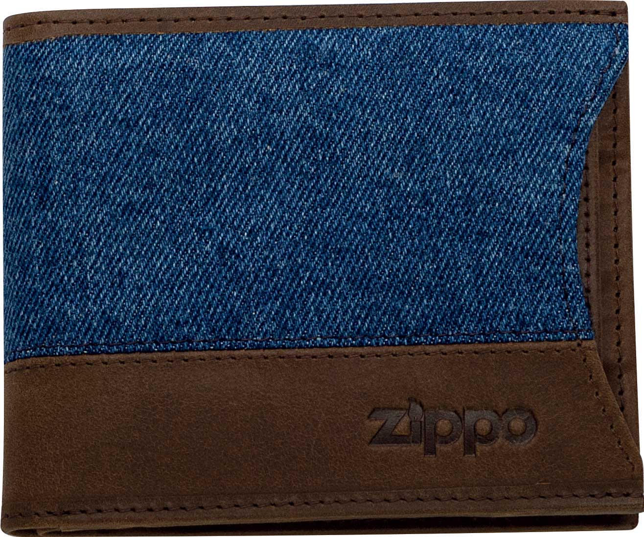 44159 Kožená peněženka Zippo