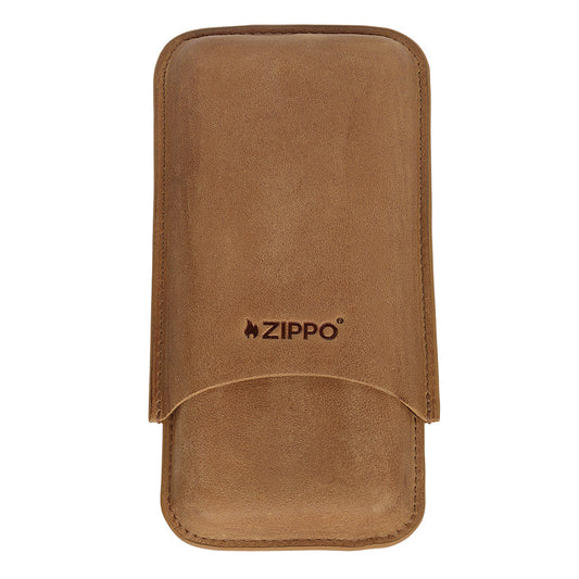 98513 Kožené pouzdro na doutníky Zippo Vintage