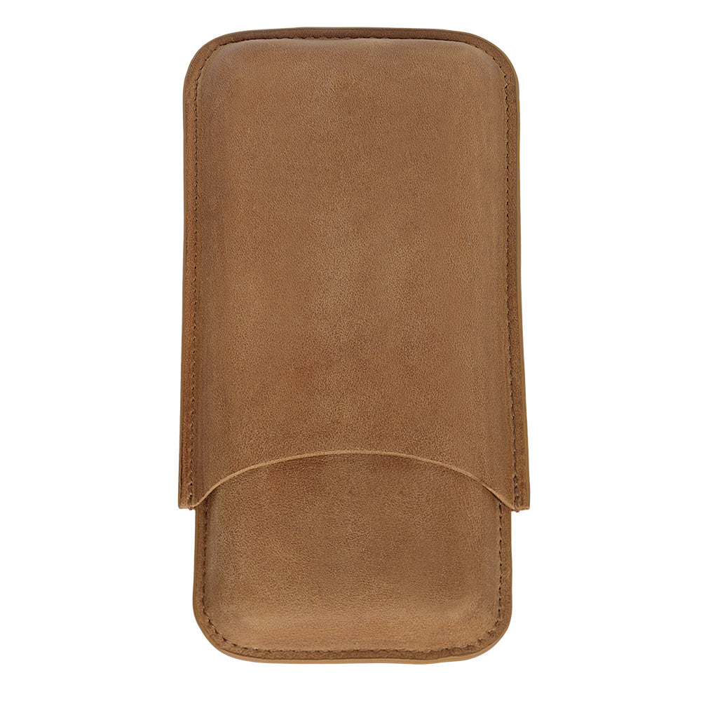 98513 Kožené pouzdro na doutníky Zippo Vintage