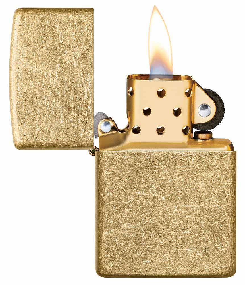 Zippo zapalovač 24206 Tumbled Brass