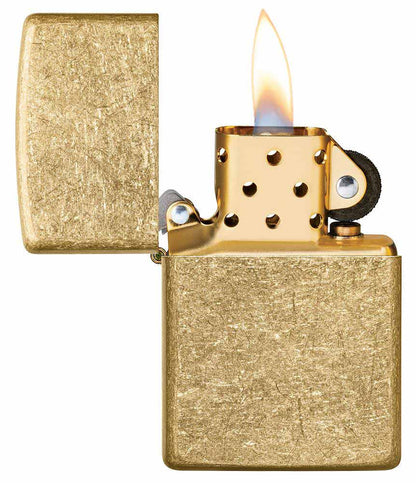 Zippo zapalovač 24206 Tumbled Brass
