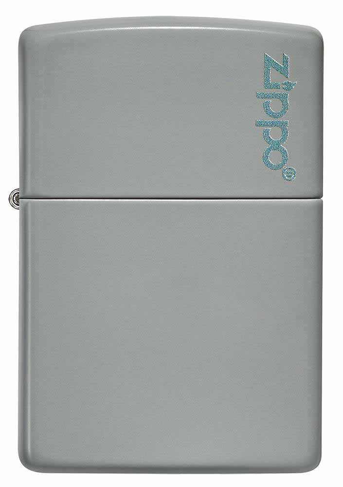 Zippo zapalovač 26948 Flat Grey Zippo Logo