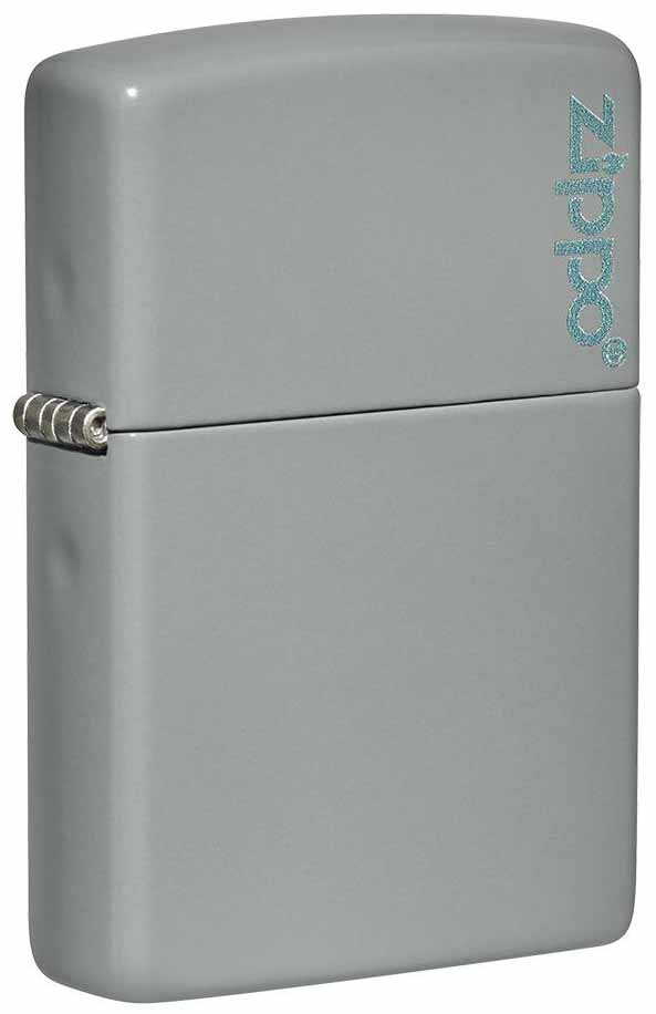 Zippo zapalovač 26948 Flat Grey Zippo Logo
