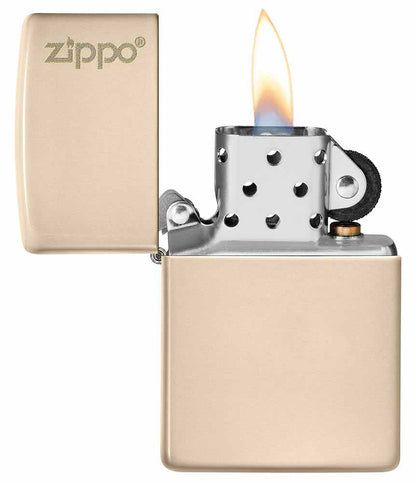 Zippo zapalovač 26950 Flat Sand Zippo Logo