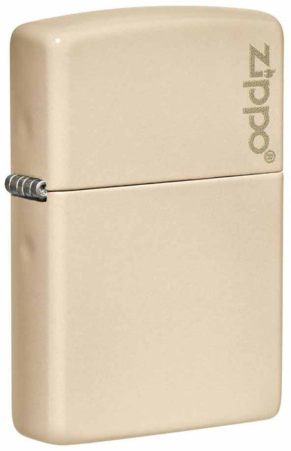 Zippo zapalovač 26950 Flat Sand Zippo Logo