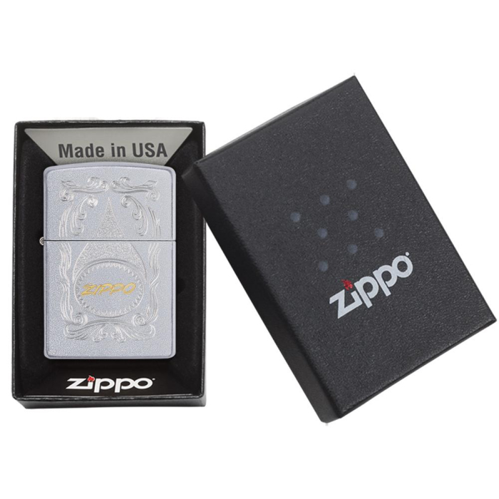 20425 Zippo Gold Script