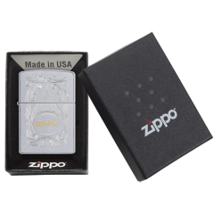 20425 Zippo Gold Script