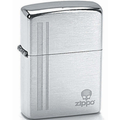 21293 Zippo Skull Bar