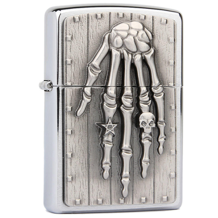 21658 Skeleton Hand Emblem