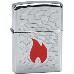 22527 Zippo Flame Racing Flag
