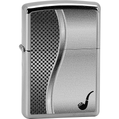 22877 Pipe Lighter All Chrome