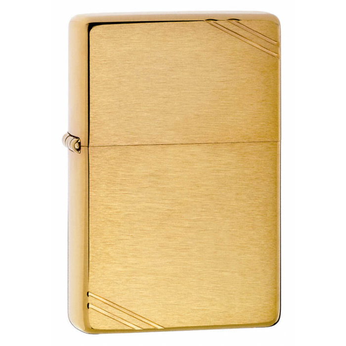 23002 Brushed Brass Vintage with Slashes