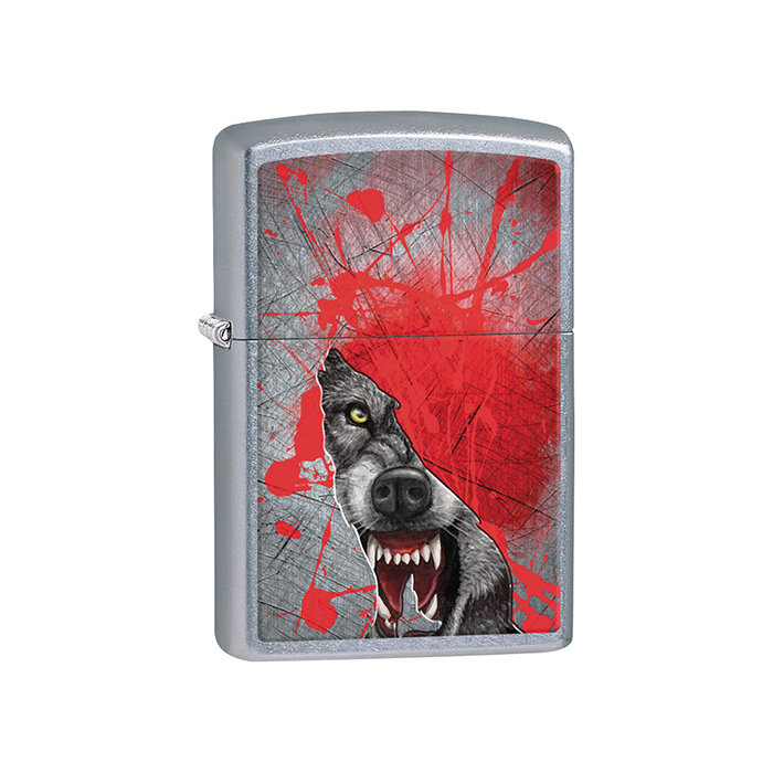 25009 Grunge Howling Wolf