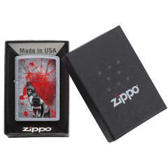 25009 Grunge Howling Wolf