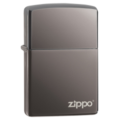 25080 Black Ice® Zippo Logo