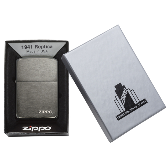 25230 Black Ice® 1941 Replica with Zippo logo