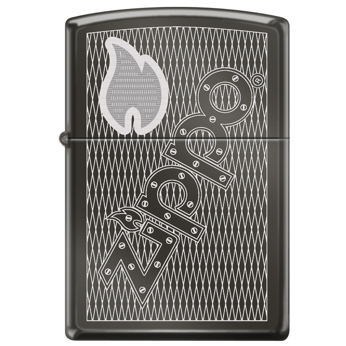 25443 Zippo Flame and Fence