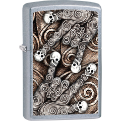 25471 Skull Scroll Hand