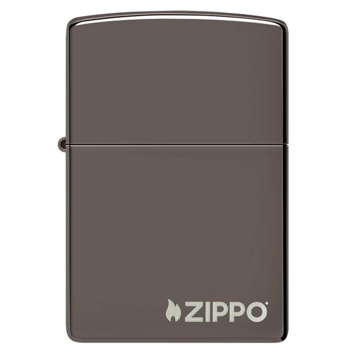 25080 Black Ice® Zippo Logo