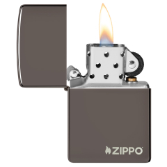 25080 Black Ice® Zippo Logo