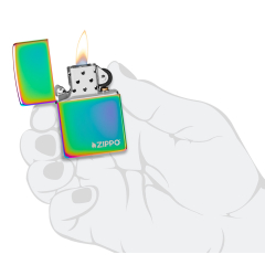 26416 Multi Color Zippo Logo