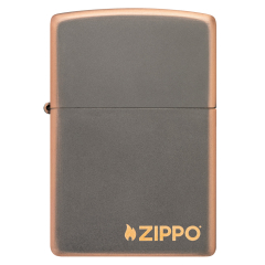 27005 Rustic Bronze Zippo Logo