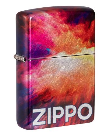 66063 Tie Dye Zippo Design