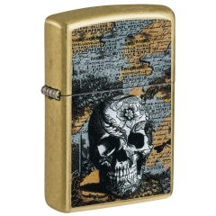 23075 Floral Skull Design